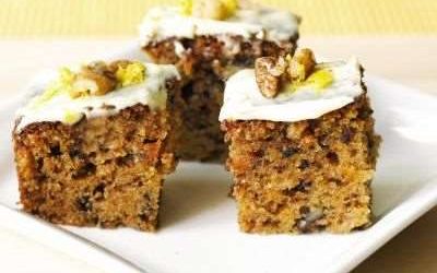 Traditional Carrot Cake with Brazil Nut